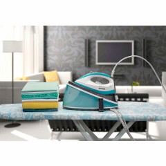 Парогенератор GORENJE SGH2200LBC, 2200 Вт, 4,5 Бар, пар 50 г/мин, паровой удар 100 г/мин, 2 л, синий Парогенератор GORENJE SGH2200LBC, 2200 Вт, 4,5 Бар, пар 50 г/мин, паровой удар 100 г/мин, 2 л, синий - фото 3