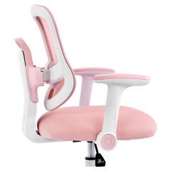 Кресло детское с подставкой для ног BRABIX KIDS "MG-215", сетка/ткань TW, розовое, 533311 - фото 11