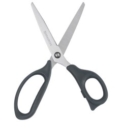 Ножницы BRAUBERG "BOMB", 210 мм, графитовый цвет, 2-сторонняя заточка, эргономичные, 238856 - фото 7