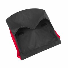 Рюкзак спортивный мешок HEIKKI PACK (ХЕЙКИ), 2 отделенения, увеличенный объем, 40х35 см, черно-красный, 272420 Рюкзак спортивный мешок HEIKKI PACK (ХЕЙКИ), 2 отделенения, увеличенный объем, 40х35 см, черно-красный, 272420 - фото 4