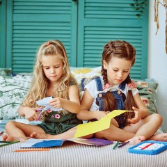 Цветная бумага А4 БАРХАТНАЯ, 10 листов 10 цветов, 110 г/м2, ЮНЛАНДИЯ, "ЦЫПА", 128969 - фото 5