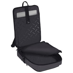 Рюкзак HEIKKI ELECT (ХЕЙКИ) универсальный, отделение для ноутбука, USB-порт, серый, 44х30х16 см, 273863 - фото 7