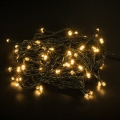 Электрогирлянда-нить комнатная "Стандарт" 5 м, 50 LED, теплый белый свет, 220 V, контроллер, ЗОЛОТАЯ СКАЗКА, 591343 Электрогирлянда-нить комнатная "Стандарт" 5 м, 50 LED, теплый белый свет, 220 V, контроллер, ЗОЛОТАЯ СКАЗКА, 591343 - фото 2