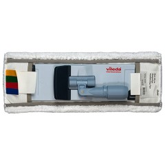Насадка МОП плоская 40 см, VILEDA PROFESSIONAL "МикроПур Комби", уши (ТИП УВ) микрофибра, белый, 167297 - фото 13