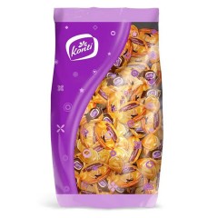 Конфеты шоколадные KONTI "Сладкое созвучие" со вкусом шоколада и апельсина, 1000 г, пакет, 13914 - фото 3