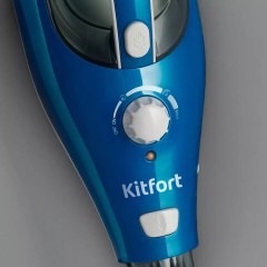 Паровая швабра KITFORT KT-1005-1, 1500 Вт, 1 бар, объем 0,35 л, 2 в 1, 5 насадок, голубая, КТ-1005-1 - фото 4