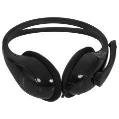Наушники с микрофоном (гарнитура) A4TECH HU-9, проводные, 1.8 м, USB, черные, 1530266 Наушники с микрофоном (гарнитура) A4TECH HU-9, проводные, 1.8 м, USB, черные, 1530266 - фото 3