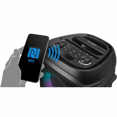 Колонка портативная SVEN PS-800, 100 Вт, TWS, Bluetooth, FM, USB, microSD, LED-дисплей, черная, SV-021511 - фото 12