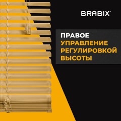 Жалюзи горизонтальные BRABIX 45х160 см, АЛЮМИНИЙ, цвет бежевый, 608634 Жалюзи горизонтальные BRABIX 45х160 см, АЛЮМИНИЙ, цвет бежевый, 608634 - фото 6