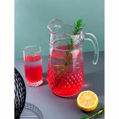 Набор столовый 7 предметов, кувшин 1250 мл + 6 стаканов 275 мл, стекло, PASABAHCE "ВАЛЬС", фирменная подарочная упаковка, 97675 Набор столовый 7 предметов, кувшин 1250 мл + 6 стаканов 275 мл, стекло, PASABAHCE "ВАЛЬС", фирменная подарочная упаковка, 97675 - фото 5