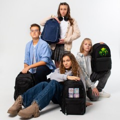 Рюкзак BRAUBERG FASHION CITY универсальный, 2 отделения, Green Spider, черный, 46х31х15 см, 273839 Рюкзак BRAUBERG FASHION CITY универсальный, 2 отделения, Green Spider, черный, 46х31х15 см, 273839 - фото 11