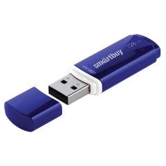 Флеш-диск 128 GB, SMARTBUY Crown, USB 3.0, синий, SB128GBCRW-Bl Флеш-диск 128 GB, SMARTBUY Crown, USB 3.0, синий, SB128GBCRW-Bl - фото 4