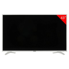 Телевизор ASANO 43LF5011T, 43" (108 см), 1920x1080, FHD, 16:9, Салют ТВ, Wi-Fi, белый - фото 2
