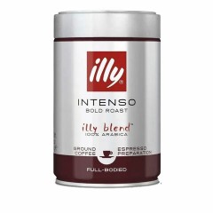 Кофе молотый ILLY "Intenso" 250 г в жестяной банке, арабика 100%, ИТАЛИЯ, 46 - фото 2
