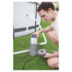 Картриджный фильтр-насос 2006 л/ч, картридж II, для бассейнов от 366 до 457 см, BESTWAY, 58383 - фото 9