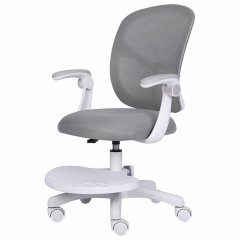 Кресло детское с подставкой для ног BRABIX "Toy MG-205", сетка/ткань TW, серое, 533153 - фото 10