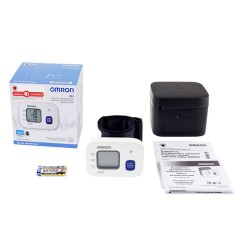 Тонометр OMRON RS2 (HEM-6121-RU), манжета 13,5-21,5 см, автоматический, на запястье, питание 2хААА - фото 7