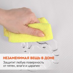 Коврики универсальные 6 шт., 30х45 см, для холодильника, полок, сервировки, прозрачный, DASWERK, 609604 - фото 11
