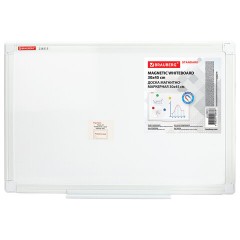 Доска магнитно-маркерная 30х45 см, ПВХ-рамка, BRAUBERG "Standard", 238313 - фото 6