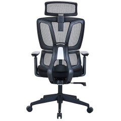 Кресло BRABIX PREMIUM "Veyron ER-703", адаптивный механизм, регулируемый подголовник, сетка/ткань, черное, 532966 - фото 6