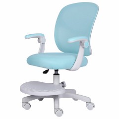 Кресло детское с подставкой для ног BRABIX "Toy MG-205", сетка/ткань TW, голубое, 533152 - фото 14