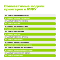 Картридж лазерный CACTUS (CS-CF283A) для HP LaserJet Pro M125/M201/M127/M225, ресурс 1500 стр. - фото 9