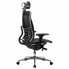 Кресло МЕТТА "YOGA" Y 2DM B2-10D, 2D-спинка, 3D-подголовник, 4D-подлокотники, экокожа, черное Кресло МЕТТА "YOGA" Y 2DM B2-10D, 2D-спинка, 3D-подголовник, 4D-подлокотники, экокожа, черное - фото 6