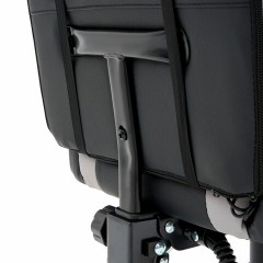 Кресло компьютерное CROMEX (КРОМЕКС) "Quantum GM-155 RGB", подсветка, две подушки, экокожа, черное/красное/серое, 532955 - фото 15