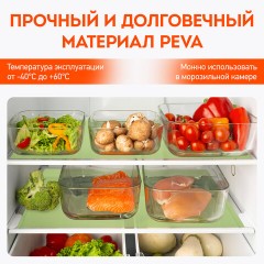 Коврики универсальные 6 шт., 30х45 см, для холодильника, полок, сервировки, салатовый, DASWERK, 609605 Коврики универсальные 6 шт., 30х45 см, для холодильника, полок, сервировки, салатовый, DASWERK, 609605 - фото 14