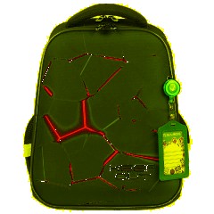 Ранец BRAUBERG FIT, 2 отделения, "Лава", 38х27х14 см, 270617 - фото 2