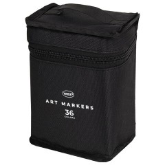 Маркеры для скетчинга двусторонние, НАБОР 36 шт., текстильный чехол, WBZ (ВБЗ), 152572 - фото 5