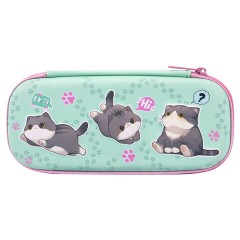 Пенал, 1 отделение, 1 откидная планка, ЭВА, 22х10х5 см, кросс-серия "МИЛЫЕ КОТЫ", BRAUBERG, 274604 - фото 2