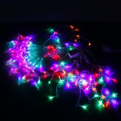 Электрогирлянда-занавес комнатная "Звезды" 3х1 м, 138 LED, мультицветная, 220 V, ЗОЛОТАЯ СКАЗКА, 591339 Электрогирлянда-занавес комнатная "Звезды" 3х1 м, 138 LED, мультицветная, 220 V, ЗОЛОТАЯ СКАЗКА, 591339 - фото 3