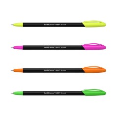 Ручка шариковая ERICH KRAUSE "Neo Stick Accent", СИНЯЯ, узел 0,7 мм, корпус ассорти, 0,26 мм, 55386 - фото 8