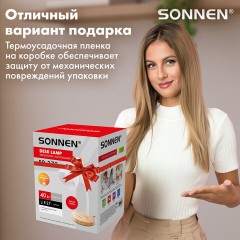 Настольная лампа-светильник SONNEN BR-372, на подставке, лампочка в ПОДАРОК!, E27, белый, 40 см, 238447 - фото 14