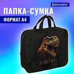 Папка на молнии с ручками BRAUBERG А4, 1 отделение, полиэстер, 80 мм, "Dino attack", 272179 Папка на молнии с ручками BRAUBERG А4, 1 отделение, полиэстер, 80 мм, "Dino attack", 272179 - фото 9