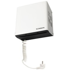 Сушилка для рук SONNEN HDR-1200W, 1200 Вт, производство РОССИЯ, антивандальная, сталь, белая, 701870 - фото 4