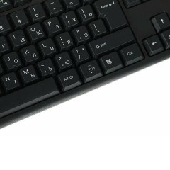 Клавиатура проводная A4TECH KK-3, USB, 104 кнопки, черная, 1530244 Клавиатура проводная A4TECH KK-3, USB, 104 кнопки, черная, 1530244 - фото 3