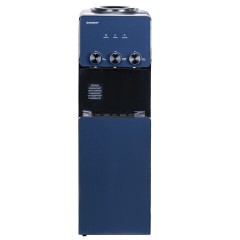 Кулер для воды SONNEN FSE-03RTi, напольный, НАГРЕВ/ОХЛАЖДЕНИЕ ЭЛЕКТРОННОЕ, шкафчик, 3 крана, титановый синий, 455746 - фото 2