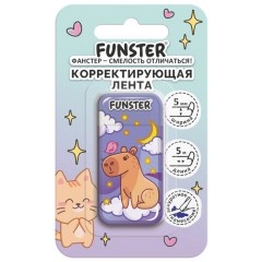 Корректирующая лента FUNSTER "КАПИБАРЫ", 5 мм х 5 м, корпус ассорти, блистер, 273020 Корректирующая лента FUNSTER "КАПИБАРЫ", 5 мм х 5 м, корпус ассорти, блистер, 273020 - фото 5