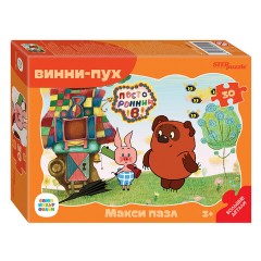 Пазл картонный 30 элементов, "МАКСИ-ПАЗЛЫ", АССОРТИ, поле 27х18 см - фото 2