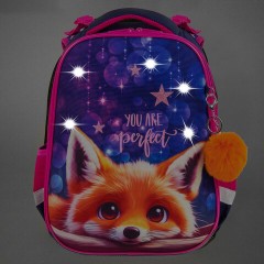 Ранец BRAUBERG PREMIUM, 2 отделения, с брелоком, "Cute fox", LED-ЛАМПОЧКИ, 38х29х16 см, 272019 Ранец BRAUBERG PREMIUM, 2 отделения, с брелоком, "Cute fox", LED-ЛАМПОЧКИ, 38х29х16 см, 272019 - фото 8
