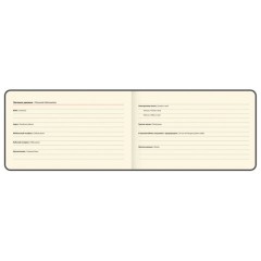 Еженедельник датированный 2026 МАЛЫЙ ФОРМАТ 105х160 мм, А6, BRAUBERG "Imprint", тиснение, черный, 117209 - фото 4