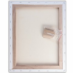 Холст на подрамнике BRAUBERG ART CLASSIC, 40х50 см, 440 г/м2, грунт, 100% хлопок, крупное зерно, 190646 Холст на подрамнике BRAUBERG ART CLASSIC, 40х50 см, 440 г/м2, грунт, 100% хлопок, крупное зерно, 190646 - фото 3