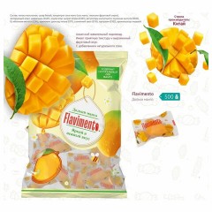 Мармелад жевательный "Дольки Манго" FLAVIMENTO, 500 г, в индивидуальной упаковке, УТ-00002390 Мармелад жевательный "Дольки Манго" FLAVIMENTO, 500 г, в индивидуальной упаковке, УТ-00002390 - фото 2