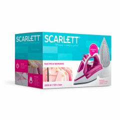 Утюг SCARLETT SC-SI30K25, 2200 Вт, керамическое покрытие, антинакипь, самоочистка, розовый Утюг SCARLETT SC-SI30K25, 2200 Вт, керамическое покрытие, антинакипь, самоочистка, розовый - фото 9