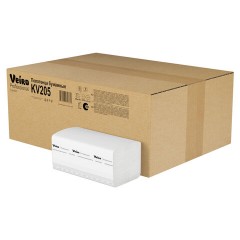 Полотенца бумажные д/дисп Veiro Prof Comf 2сл 200лx20пач/кор V-слож KV205 Полотенца бумажные д/дисп Veiro Prof Comf 2сл 200лx20пач/кор V-слож KV205 - фото 6