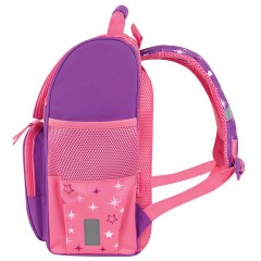 Ранец ПИФАГОР BASIC, 1 отделение, 3 кармана, эргономичная спинка, "Happy unicorn", 35х28х18 см, 271372 Ранец ПИФАГОР BASIC, 1 отделение, 3 кармана, эргономичная спинка, "Happy unicorn", 35х28х18 см, 271372 - фото 4