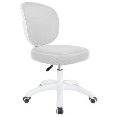 Кресло детское BRABIX KIDS "MG-230", без подлокотников, сетка/ткань TW, серое, 533321