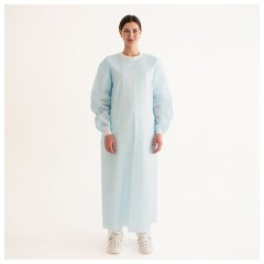 Халат хирургический стерильный 140 см, 52-54 р., манжета, спанбонд 25 г/м2, ГЕКСА, голубой Халат хирургический стерильный 140 см, 52-54 р., манжета, спанбонд 25 г/м2, ГЕКСА, голубой - фото 15